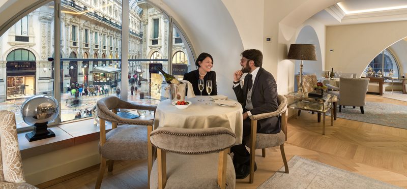 cene stellate in galleria