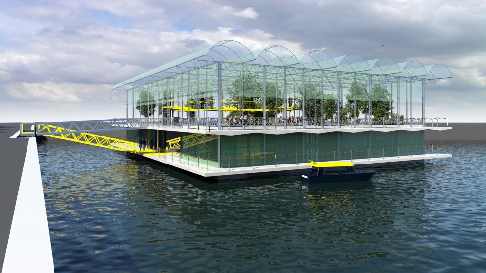 floating farm