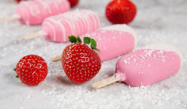 g like gelato stecco fragola