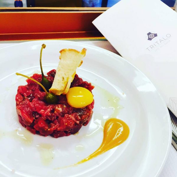 tritalo palermo tartare di manzo