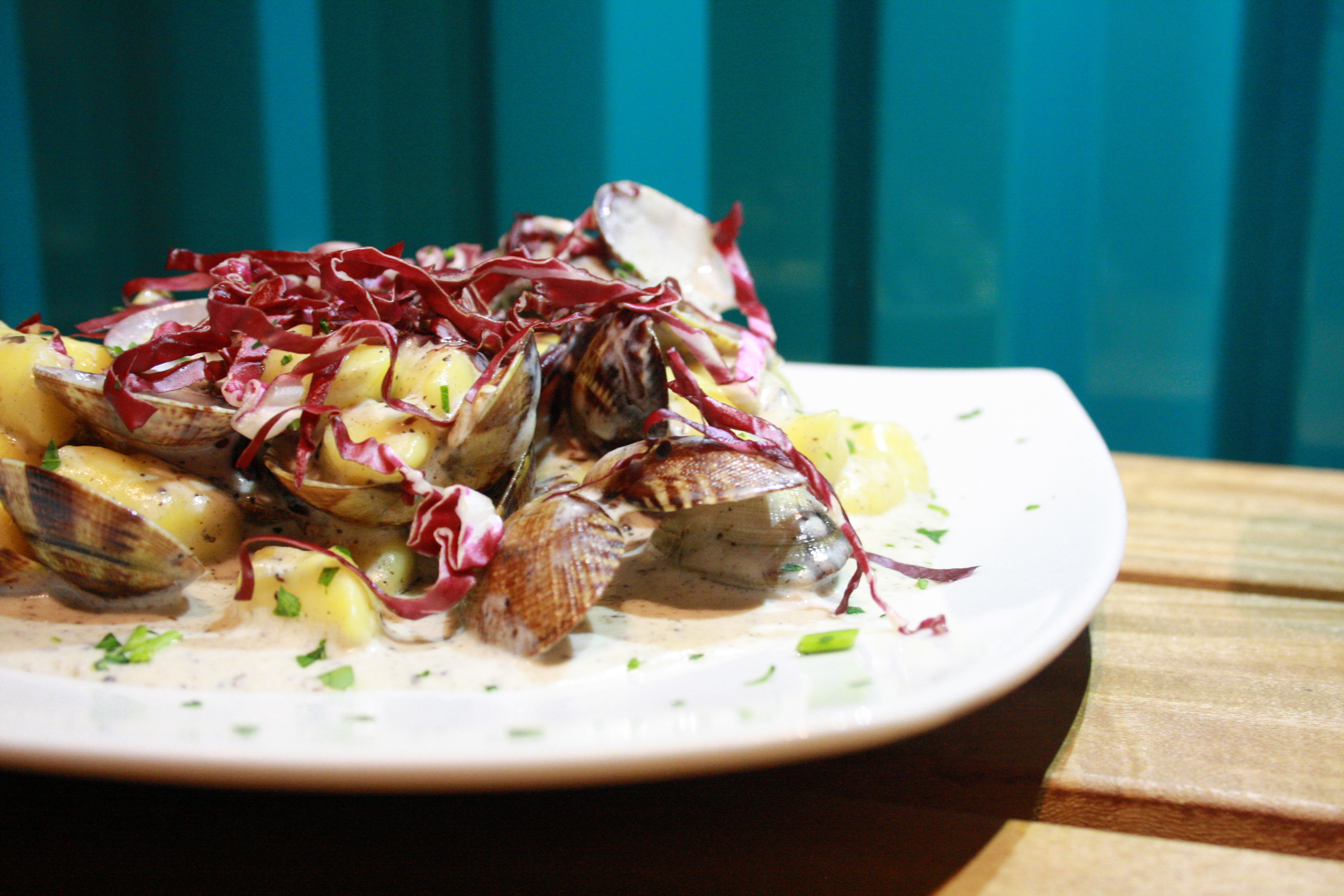 ricetta gnocchetti con vongole