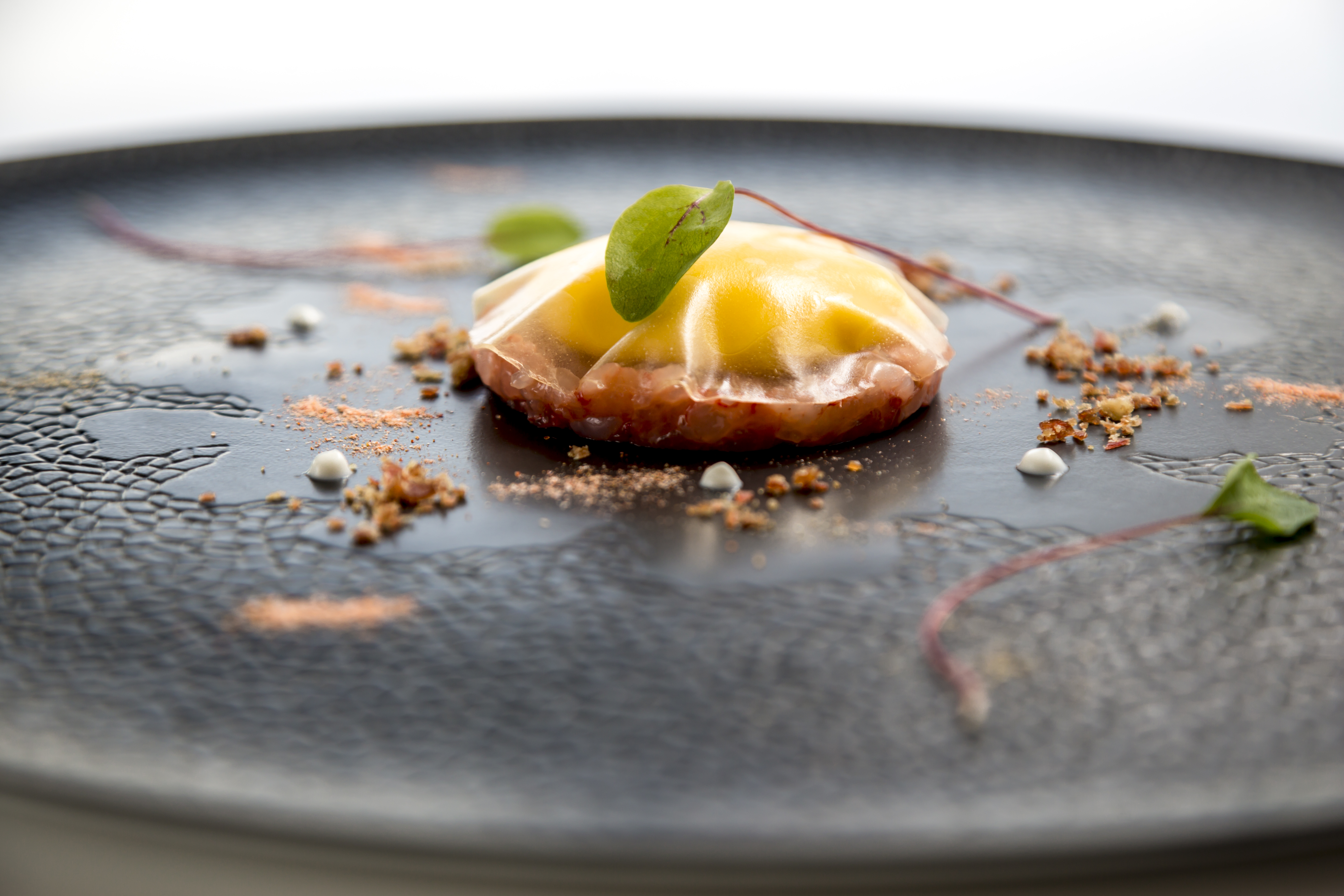 tartar di gamberi rossi di Francesco Apreda