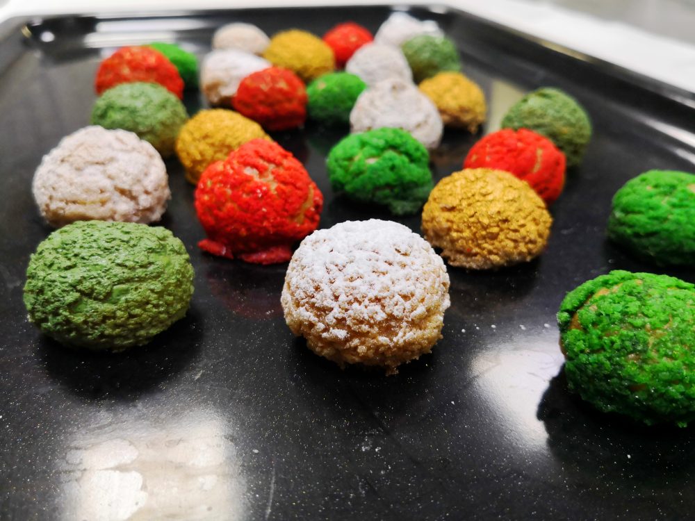 andrea riva moscara coriandoli di bignè