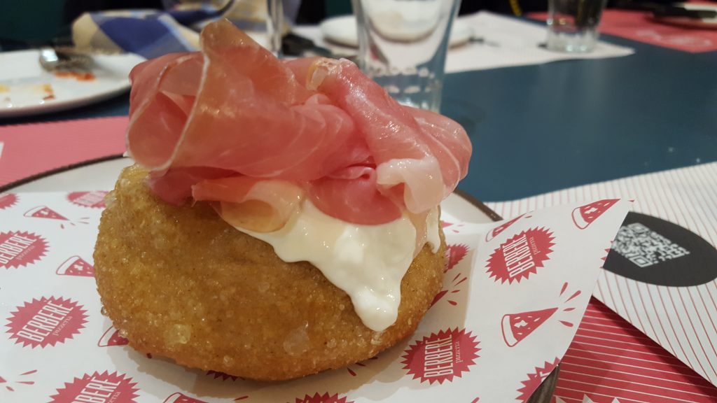 berberè pizza fritta