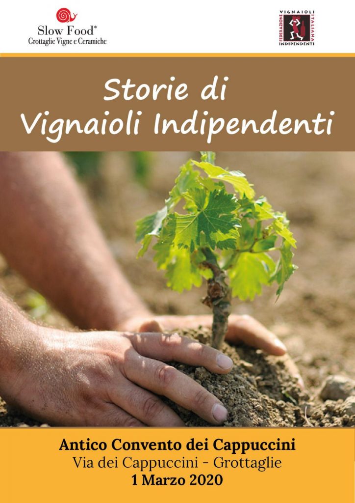 locandina storie di vignaioli indipendenti