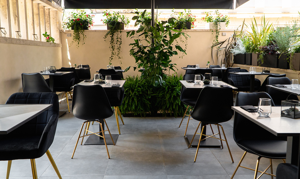 Mangiare all'aperto a Roma