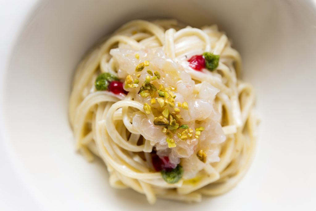 linguine cacio, pepe