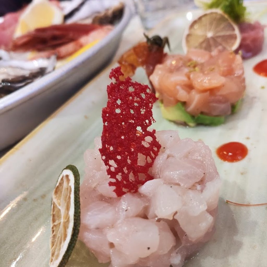 The Fisherman Burger tartare