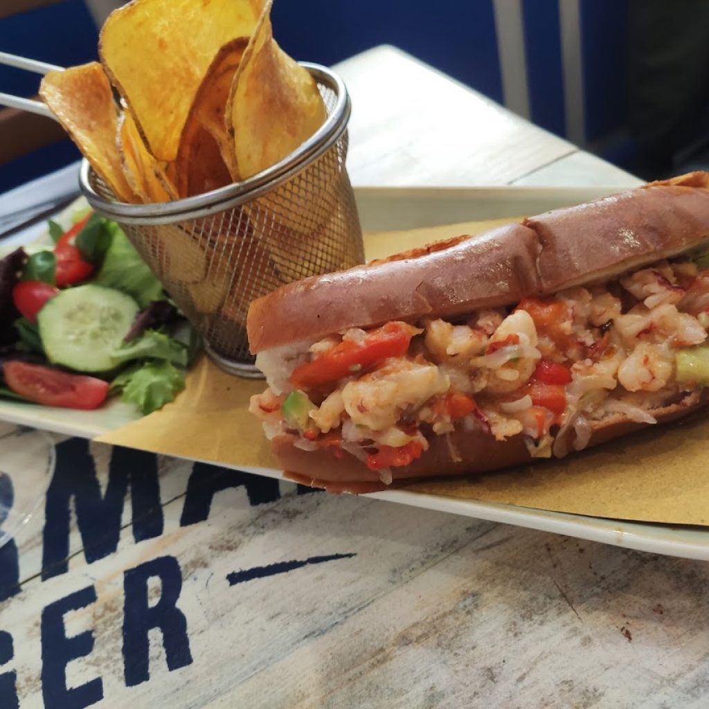 the fisherman burger