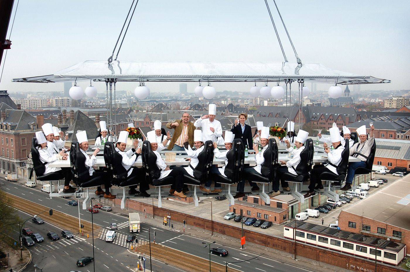 dinner in the sky