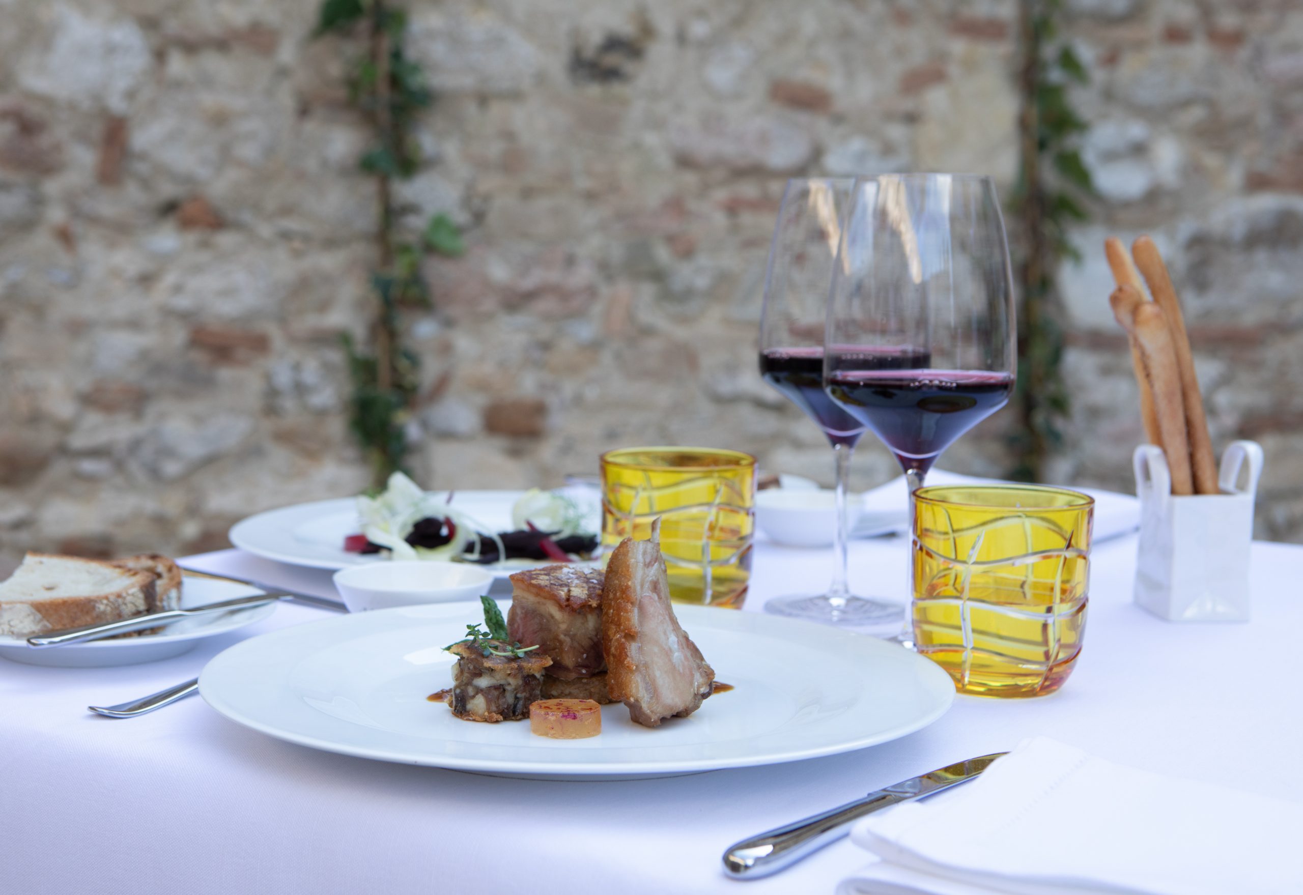 mangiare all'aperto in umbria