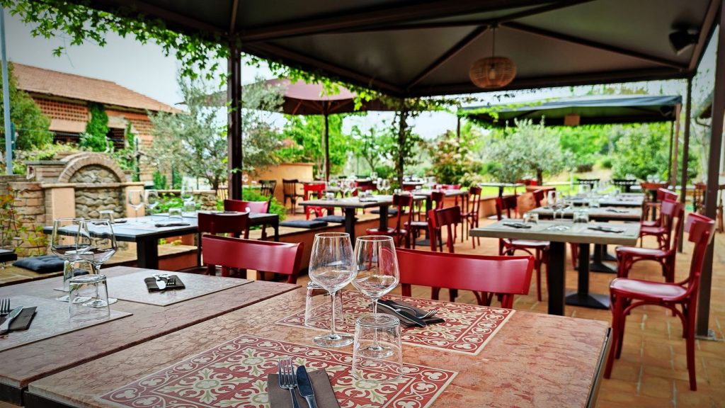 mangiare all'aperto in umbria