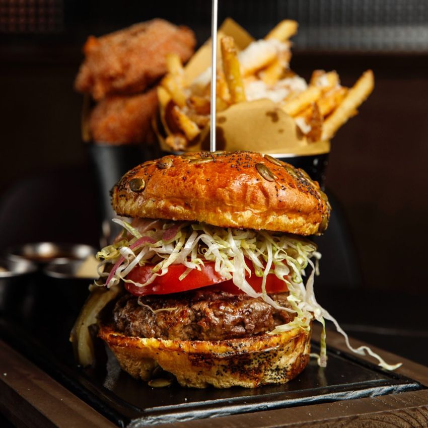 Hamburger Vegano Che Sa Di Carne