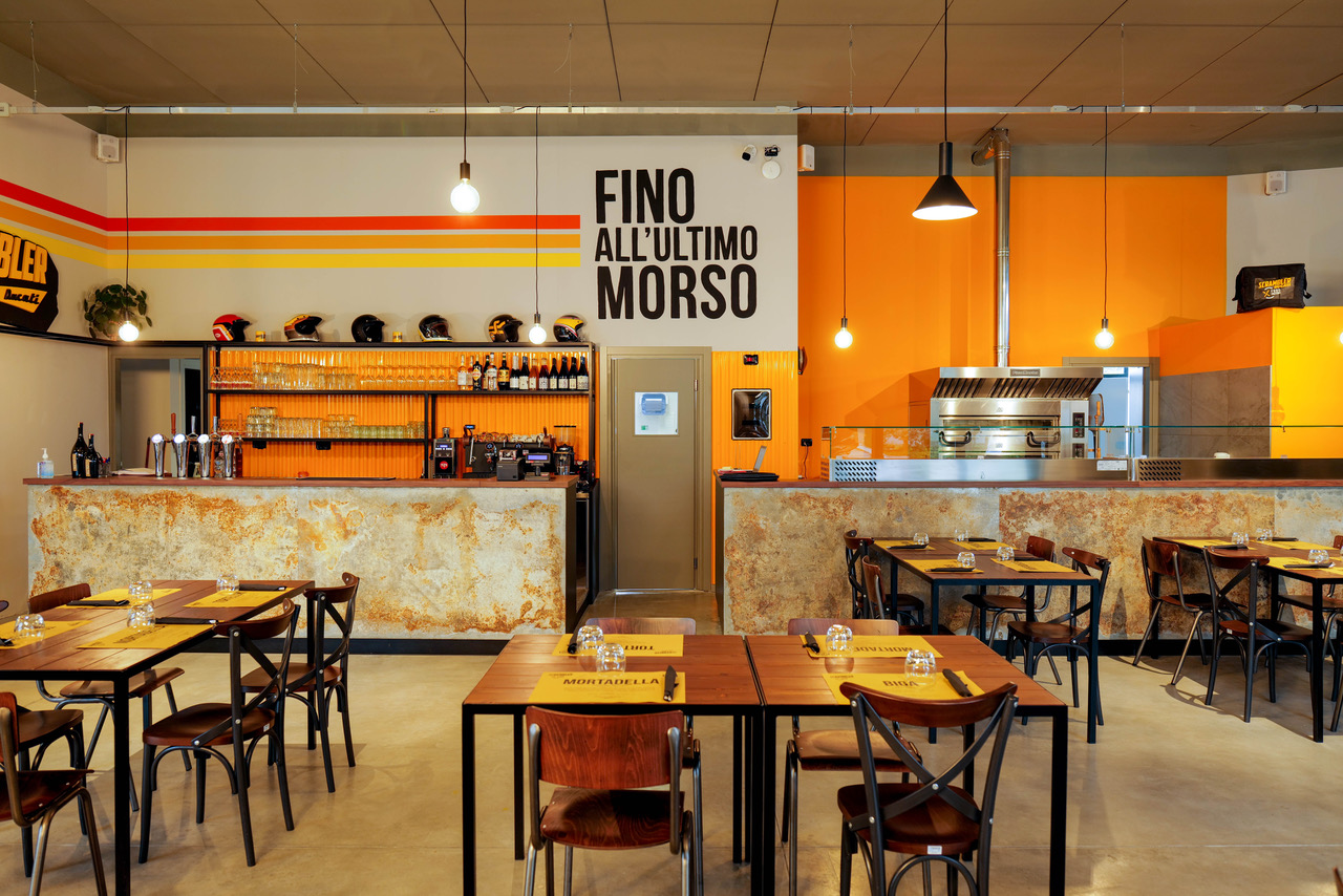 scrambler ducati food factory