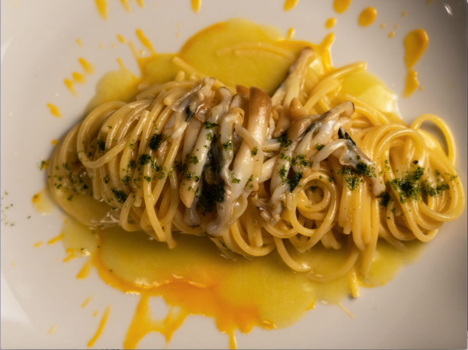 spaghetti ai cannolicchi