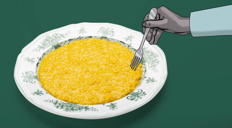 risotto alla milanese