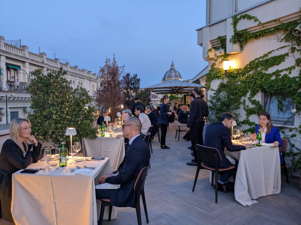 Cena Nardoni -DoubleTree by Hilton Rome Monti -chef sotto le stelle