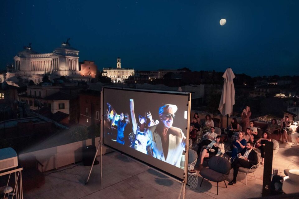 cinema in terrazza
