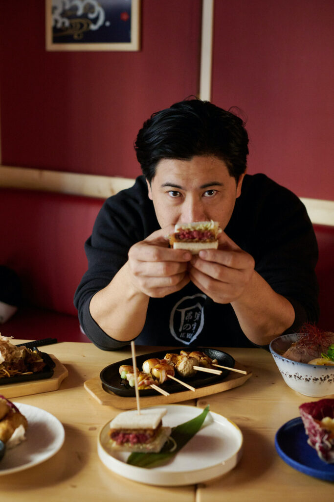Koji Nakai nella sua izakaya Ie Koji