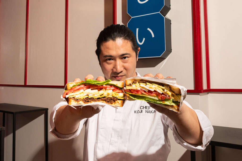 Koji Nakai e il suo Katsu Sando