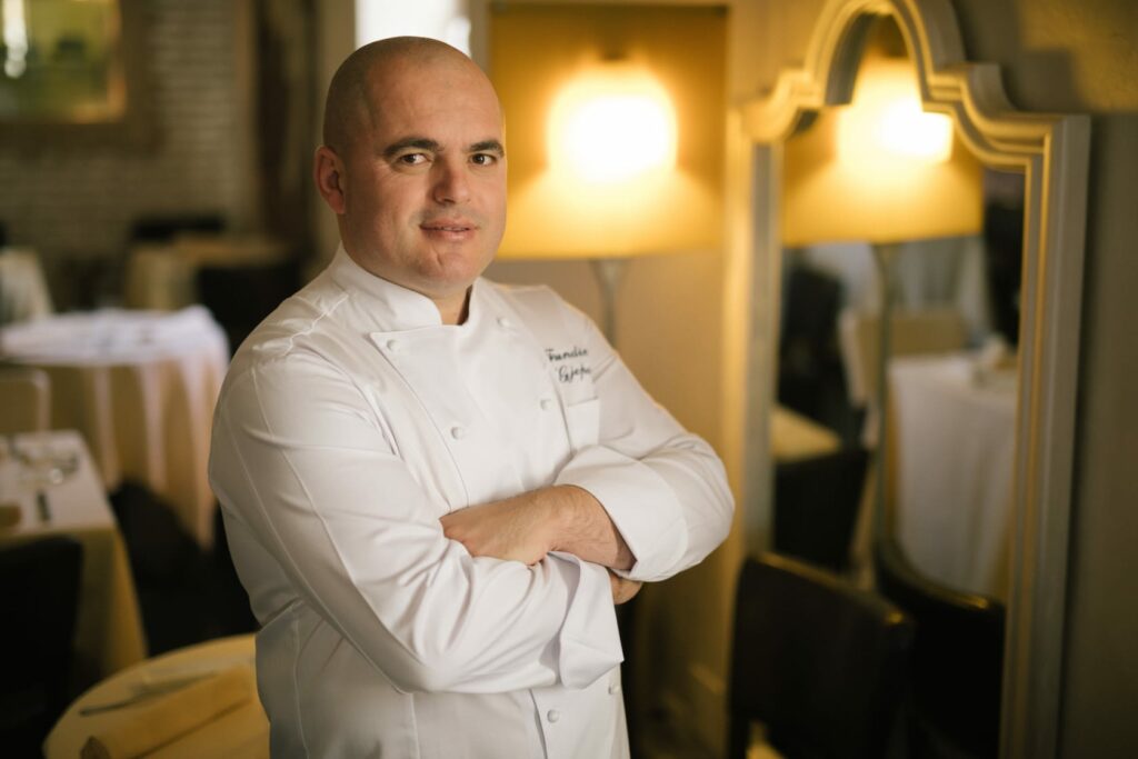 Fundim Gjepali, chef e patron di Antico Arco