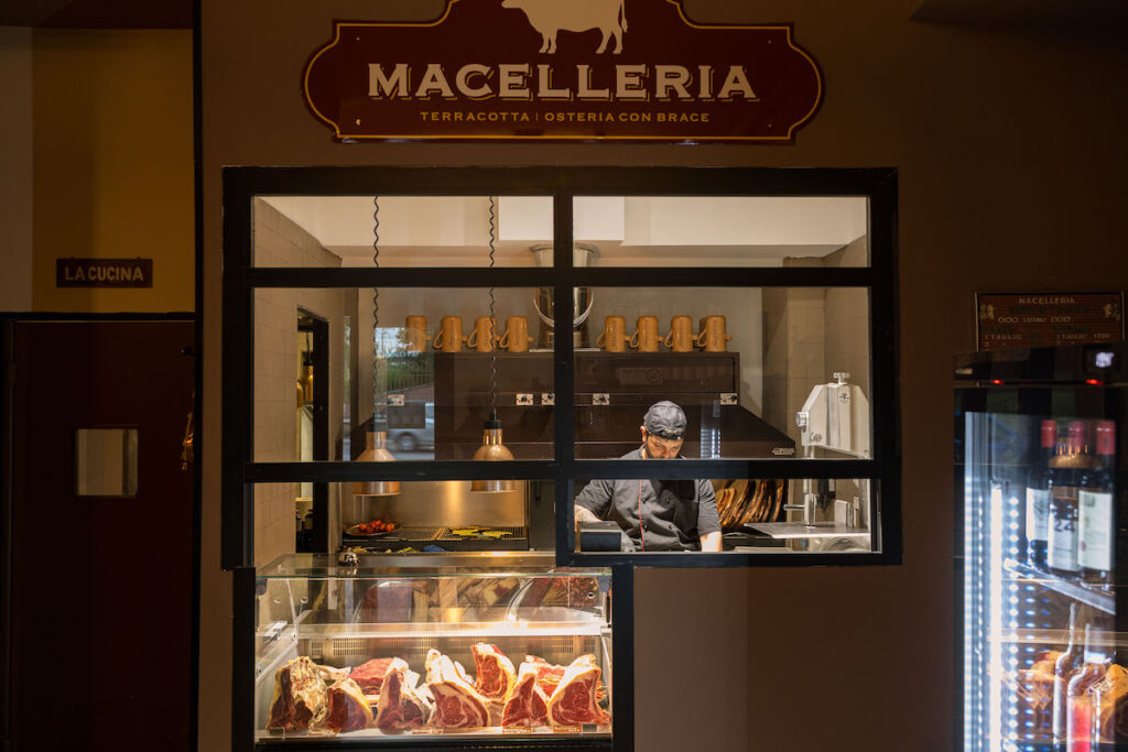 l'ingresso di terracotta
