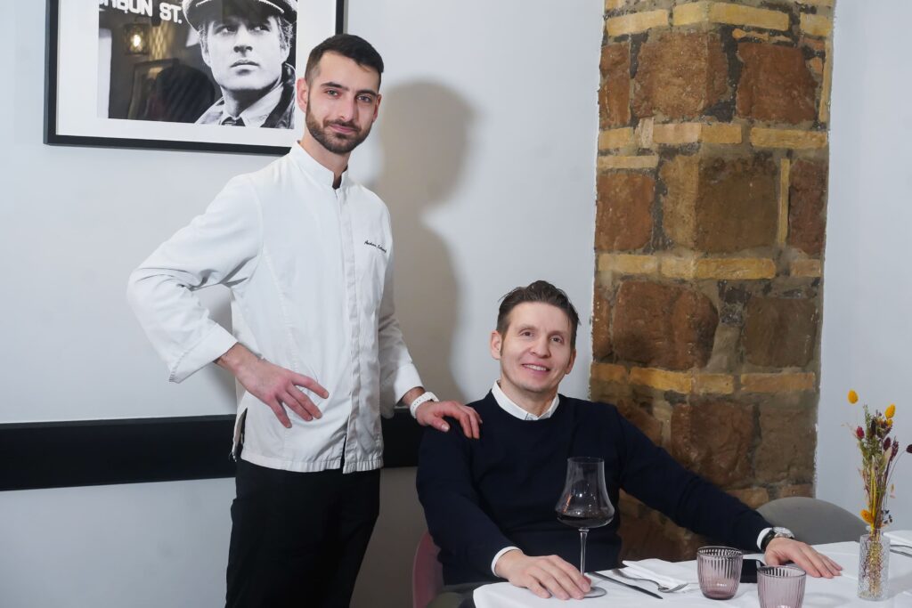 chef e patron di taverna flavia