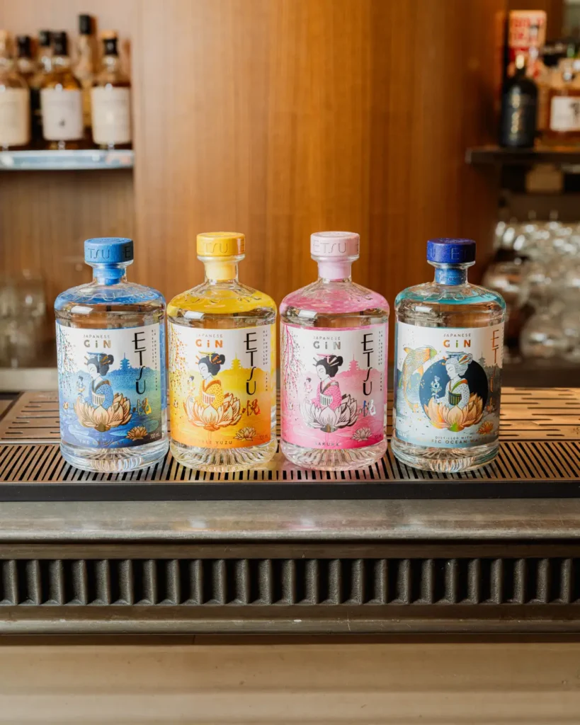 L'intera linea di Gin Etsu